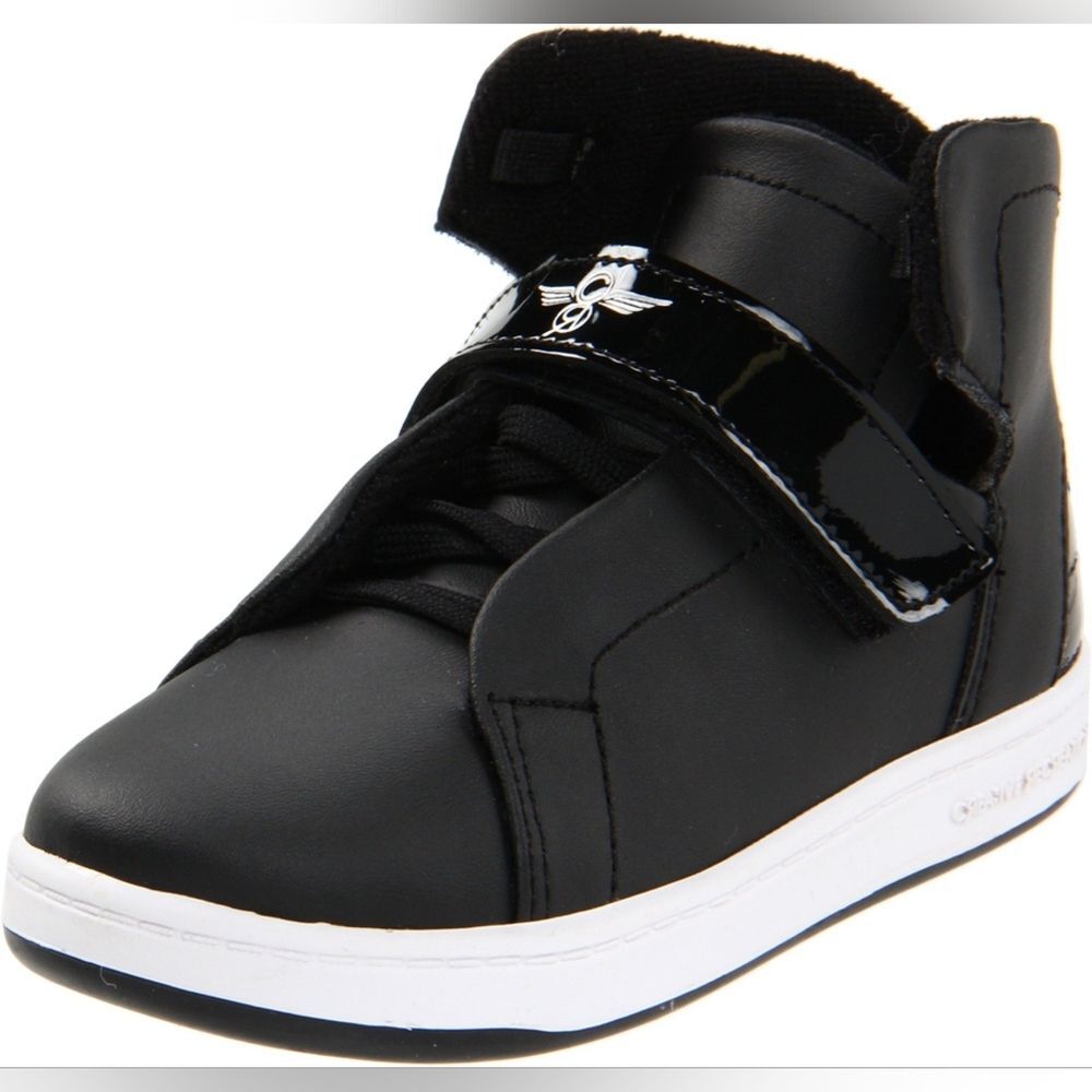 NWOT Creative Recreation Geno Hi-Top Sneaker, Black, Size 4Y